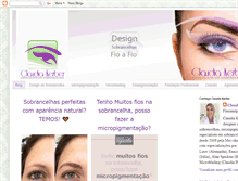 Tablet Screenshot of claudia.kerber.com.br
